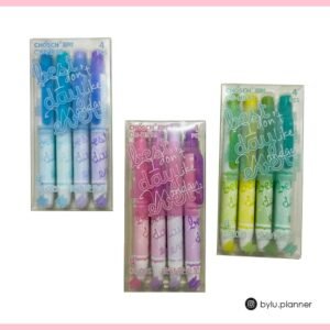 Resaltadores Chosch x4