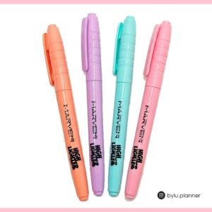Resaltadores Marven HighLighter x4